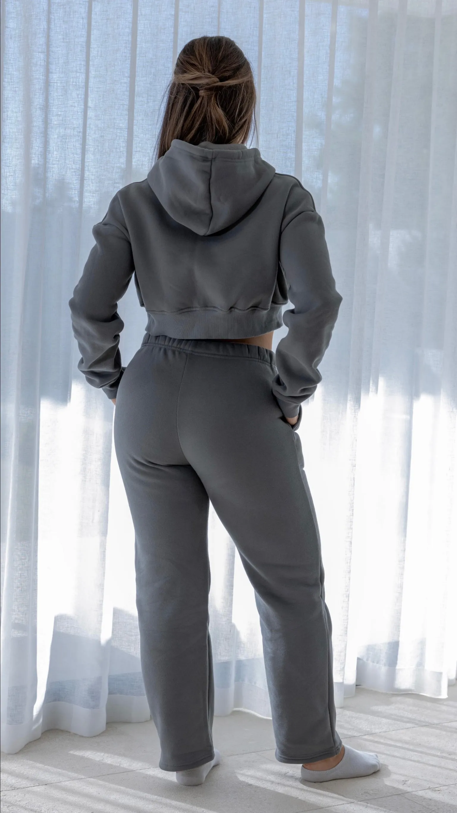 Amber Track Pants Grey