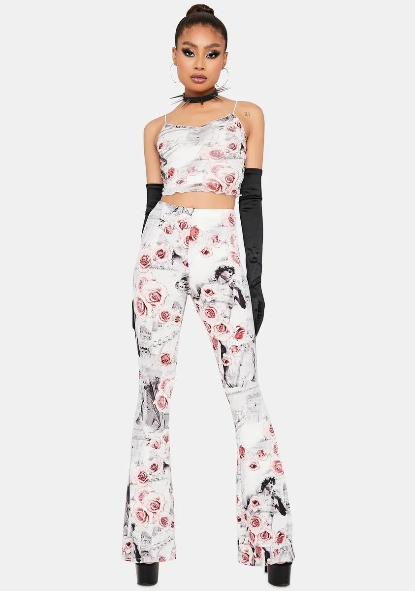 Ancient Romance Flare Pants