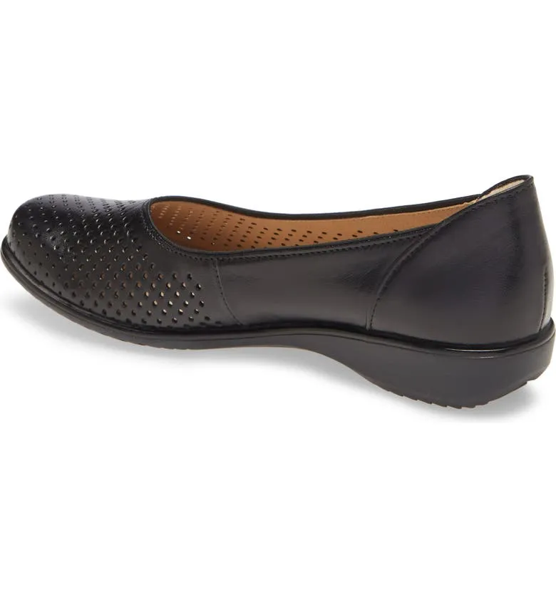 Ara Women's Avril Ballet Flats- Black