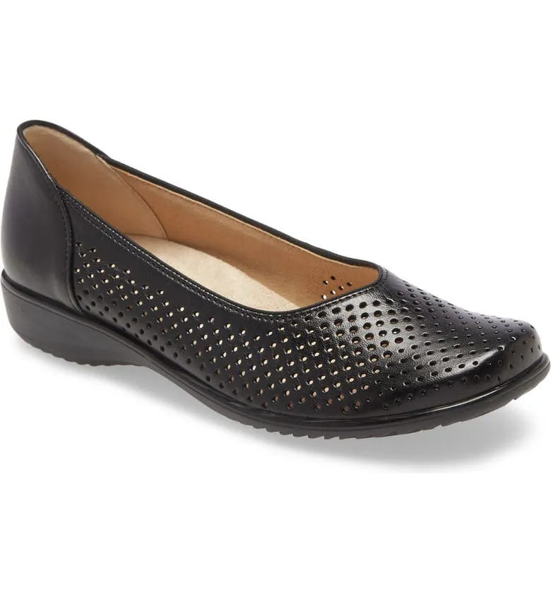 Ara Women's Avril Ballet Flats- Black