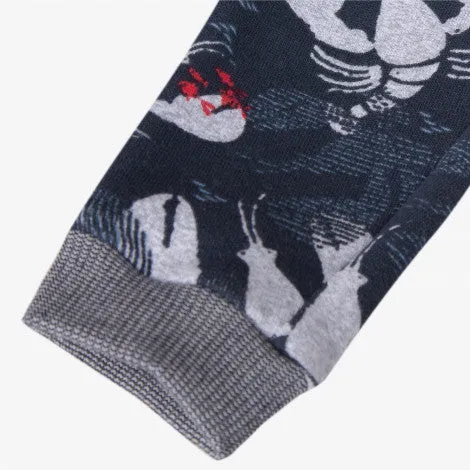 Baby Boys Neo Jogging Pants in Lobster Printed Fleece
