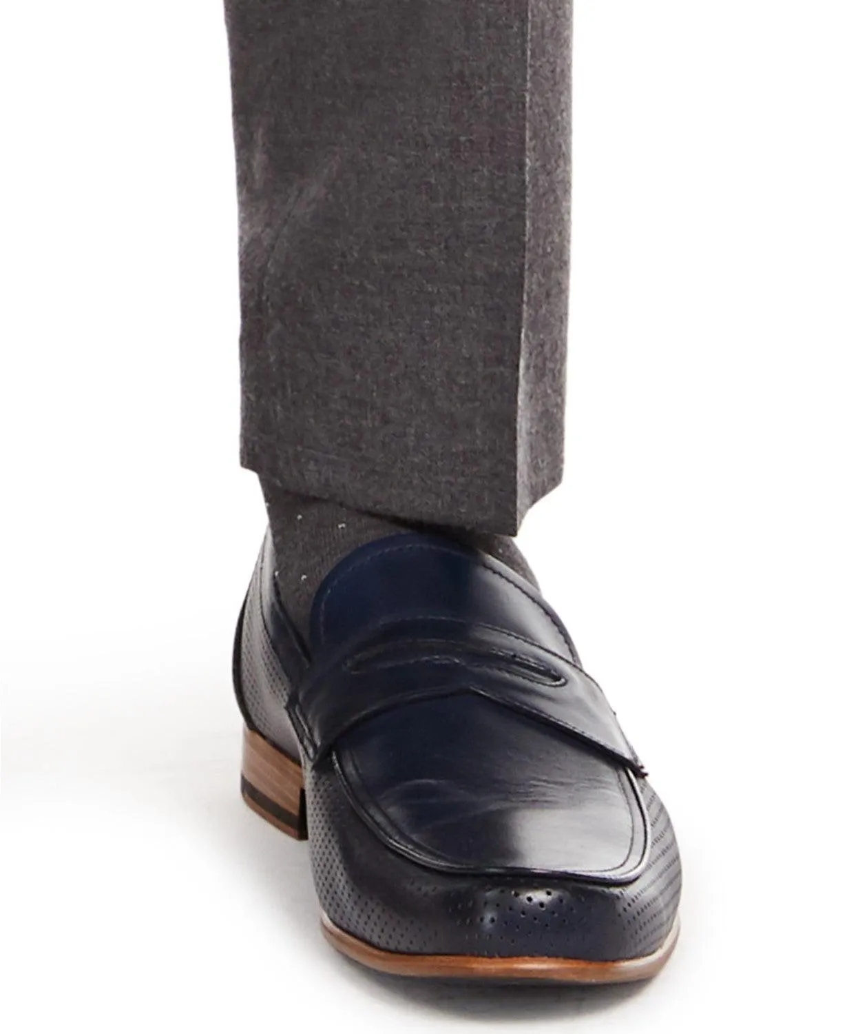 Bar Iii Mens Slim fit Dress Pants 34 / 30 Grey Solid