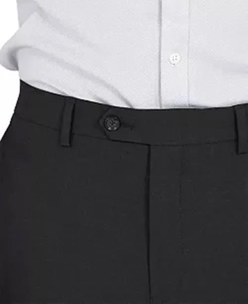 Bar Iii Mens Slim fit Dress Pants 34 / 32 Black Solid