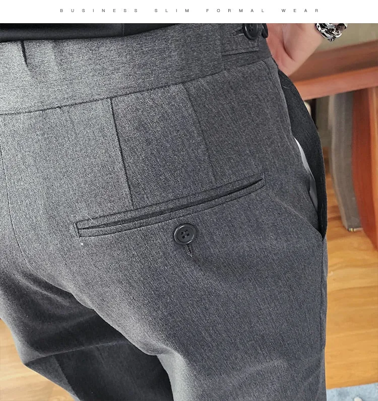 British Formal Men Dress Pant