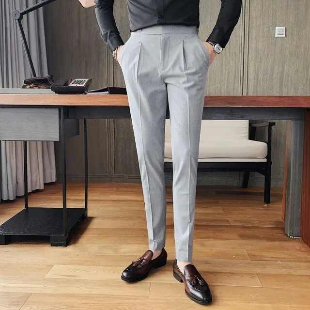 British Formal Men Dress Pant