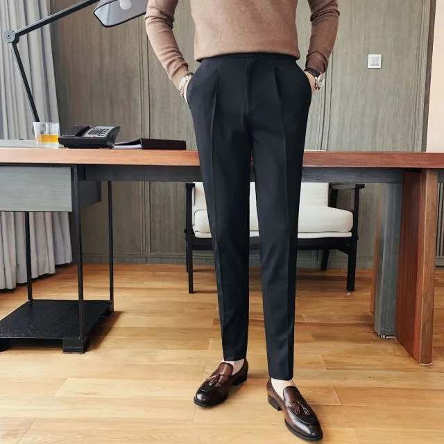 British Formal Men Dress Pant
