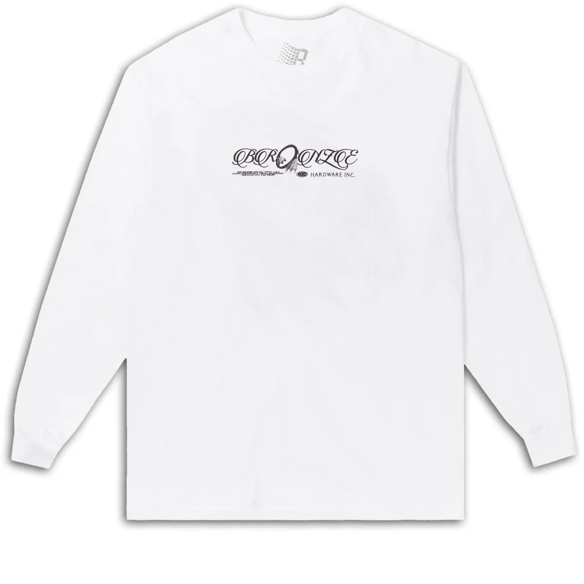 Bronze 56k RCA Cords Long Sleeve T-Shirt - White