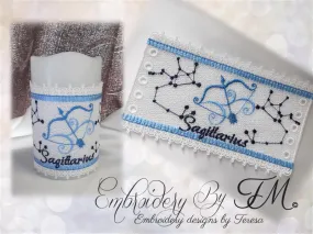 Candle corset Sagittarius / 5x7 hoop