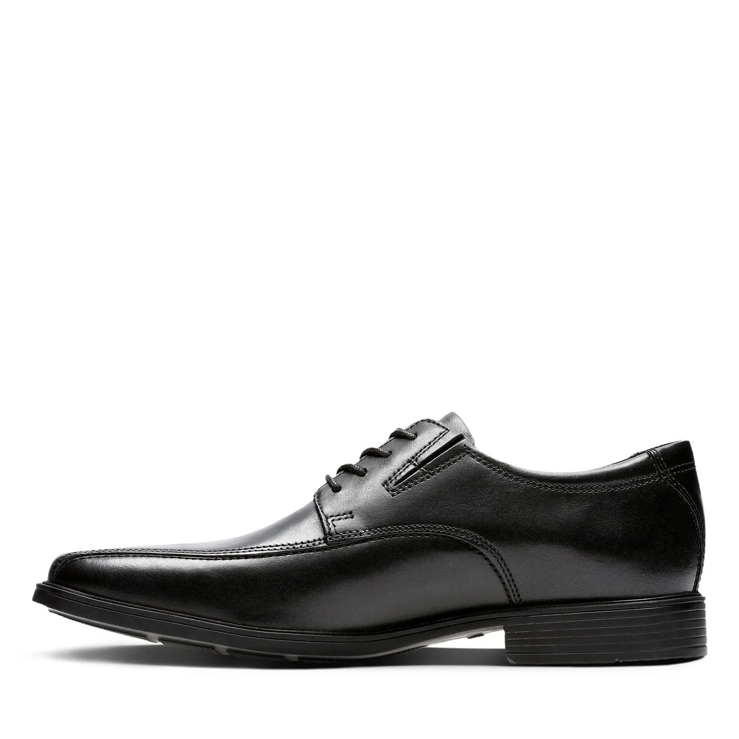 Clarks Men's Tilden Walk Lace Dress Shoes- Black Leather