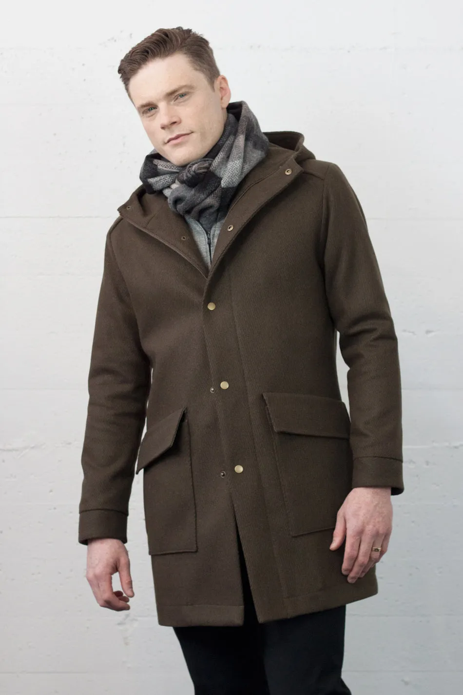 Climate Coat Olive Twill