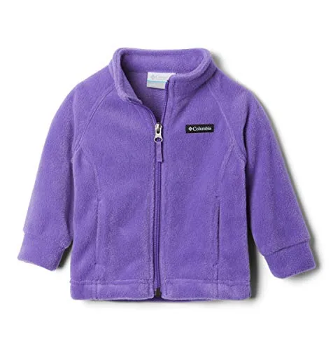 Columbia Girls Benton Springs Fleece Jacket, Grape Gum, Large