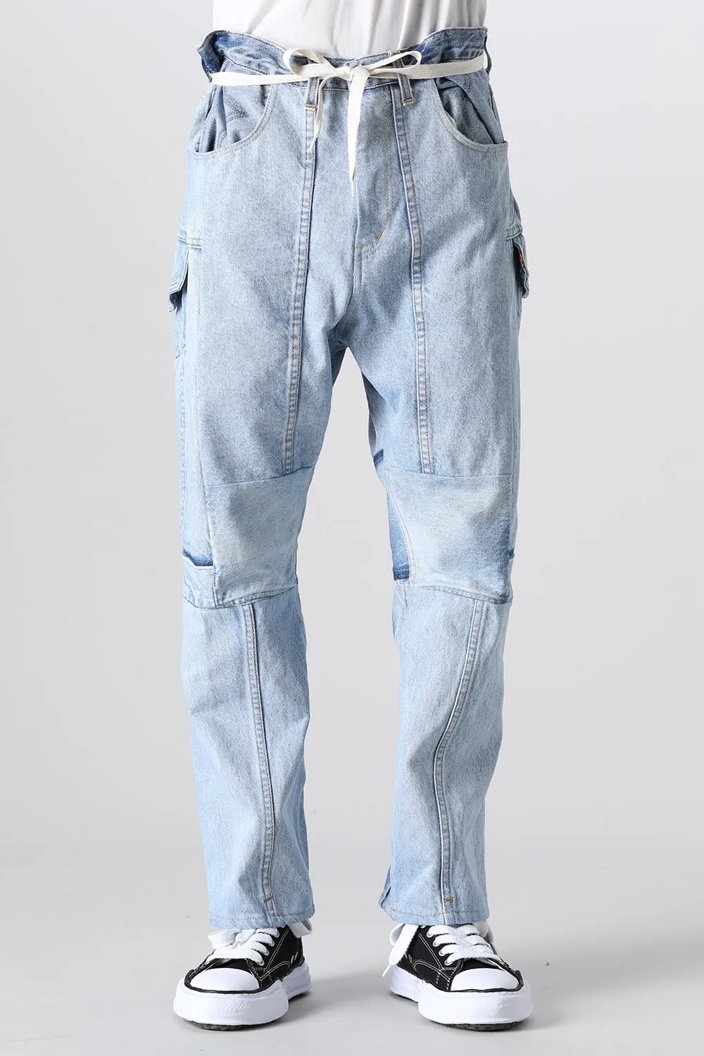 Denim Cargo Pants - M3
