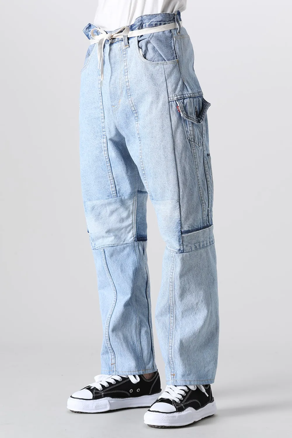 Denim Cargo Pants - M3