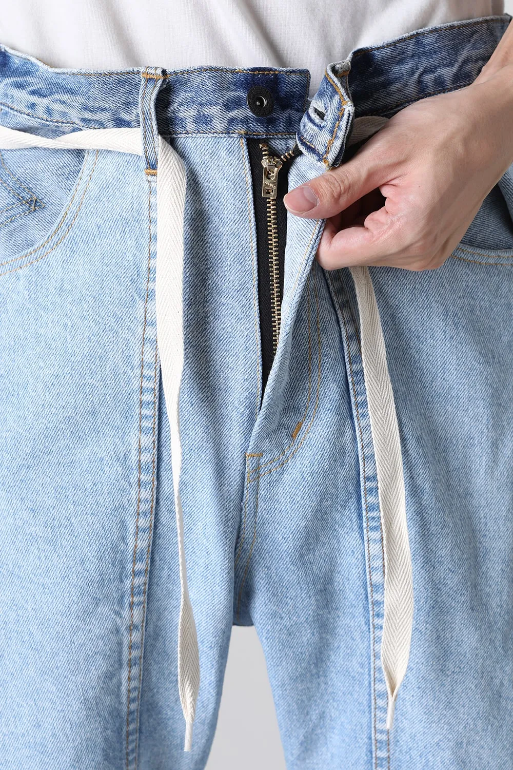 Denim Cargo Pants - M3