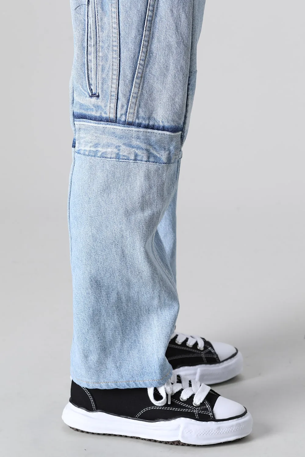 Denim Cargo Pants - M3