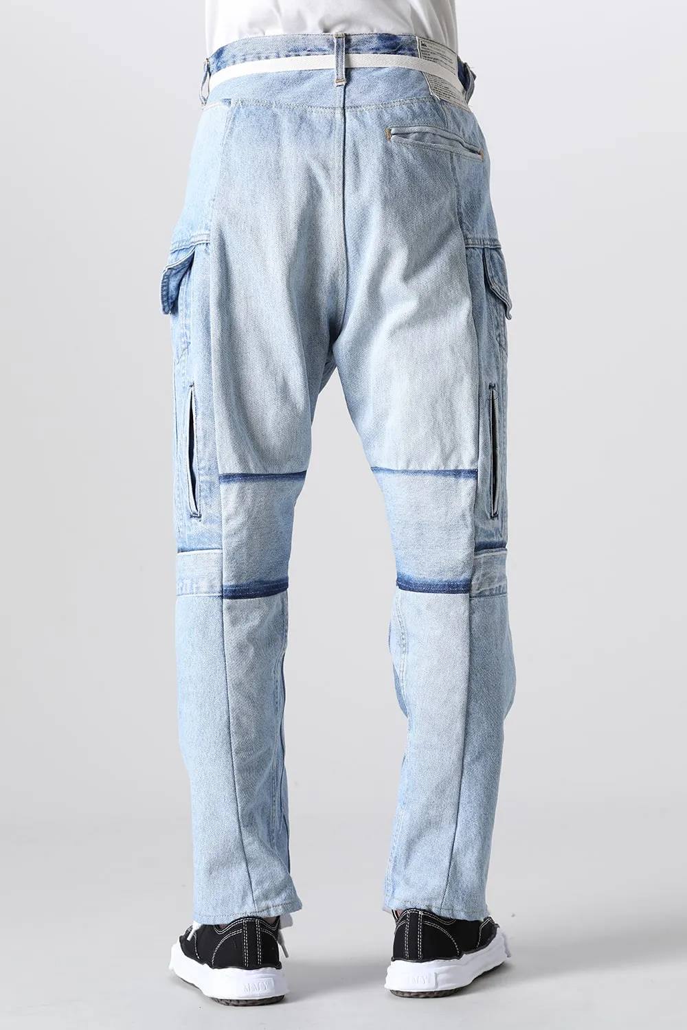 Denim Cargo Pants - M3