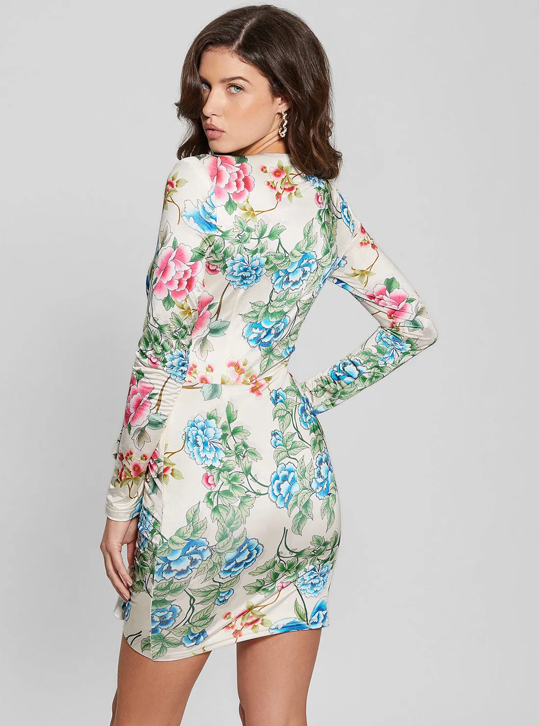 Eco Floral Print Emily Mini Dress