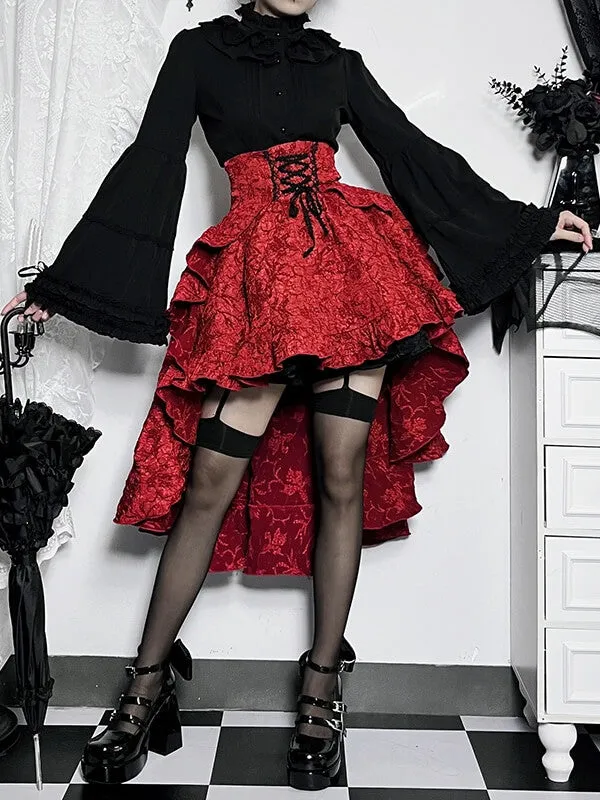 Fabulous victoria trailing skirt