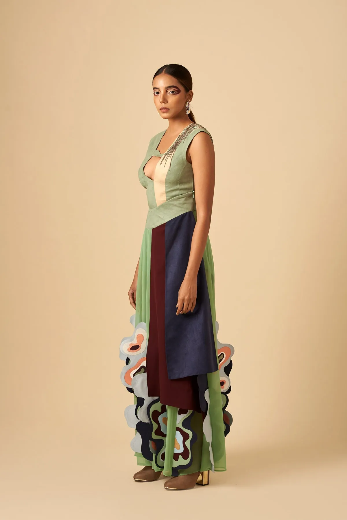 Folded Waves Skirt