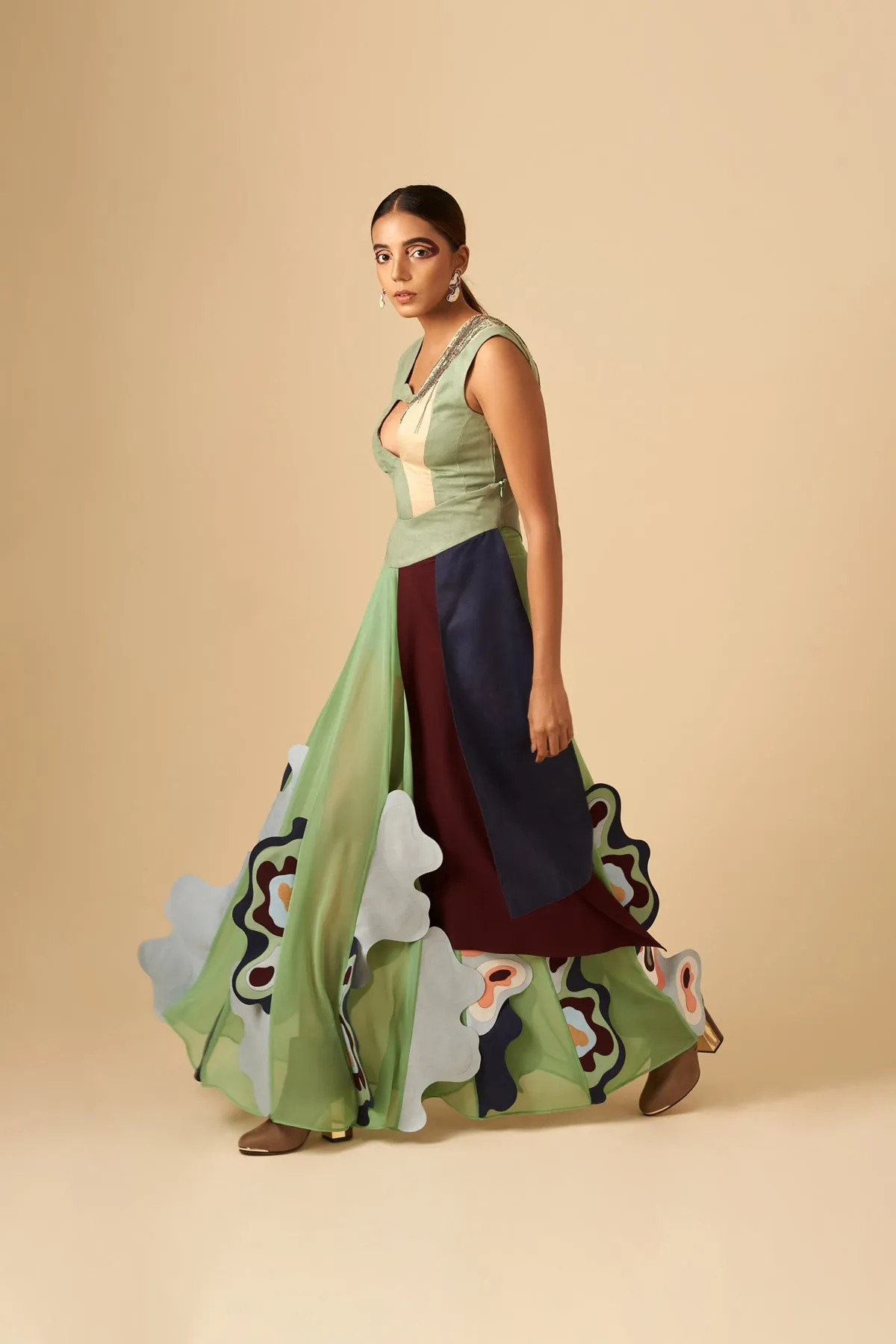 Folded Waves Skirt