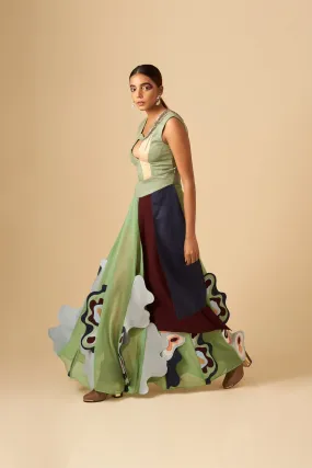 Folded Waves Skirt