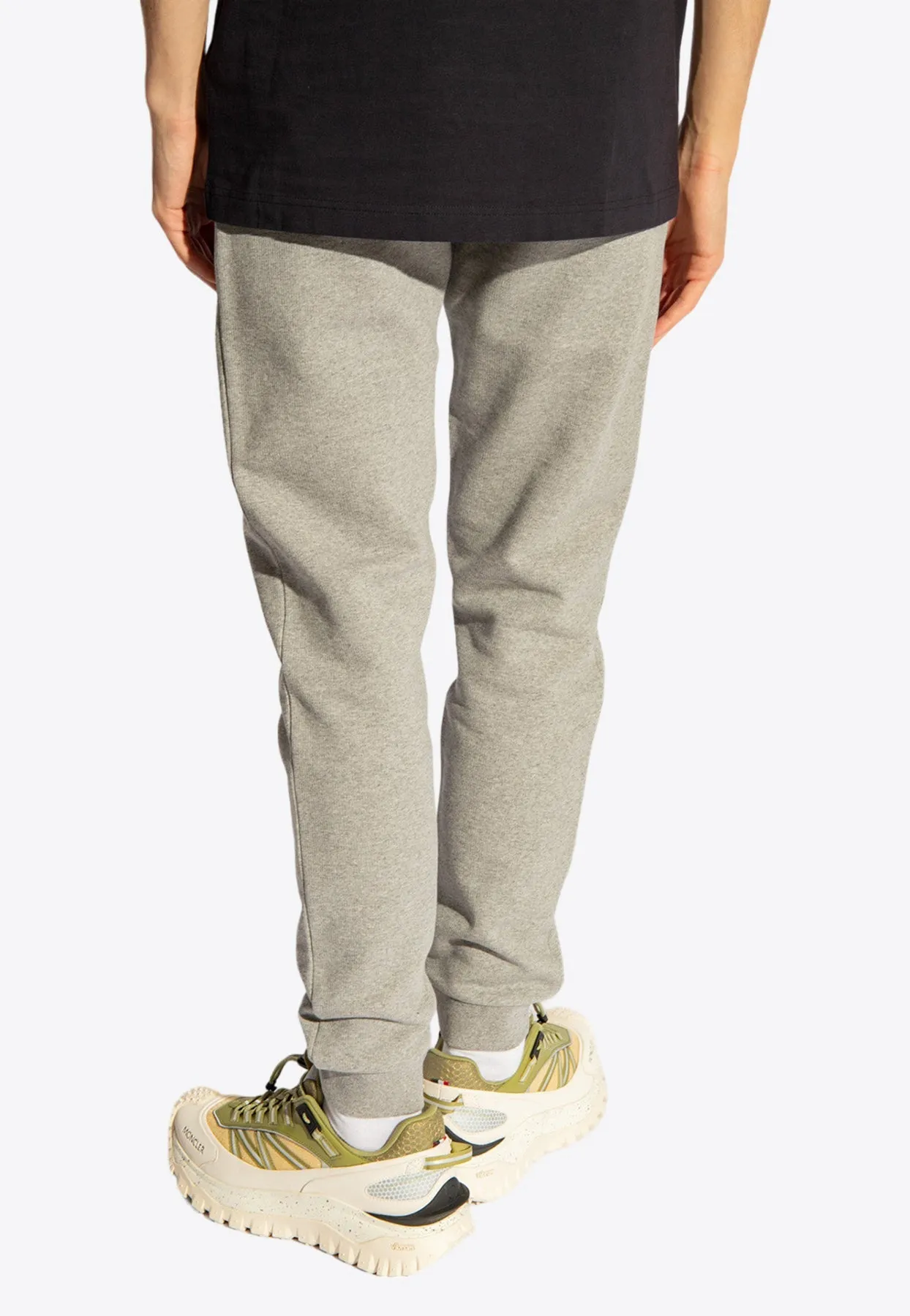 Heart Logo-Patch Track Pants