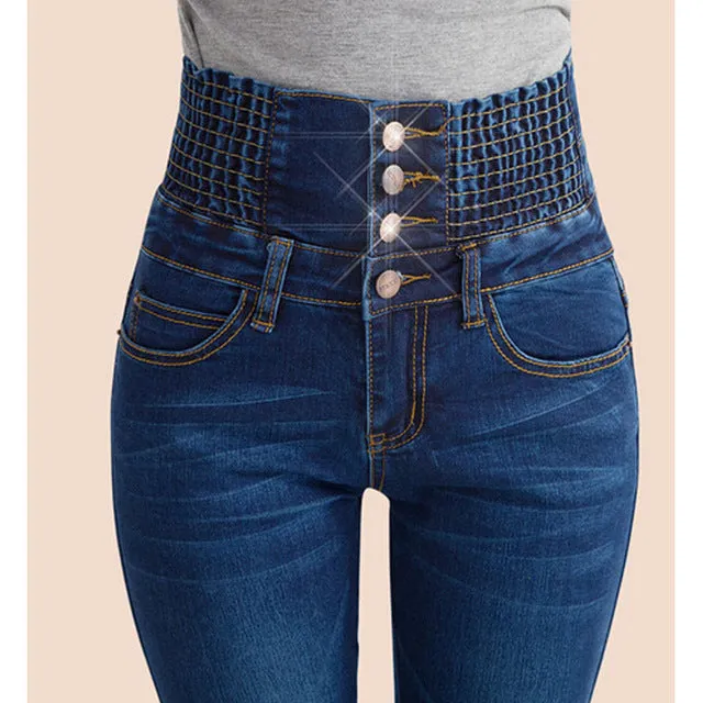 Hot Denim Pants Elastic