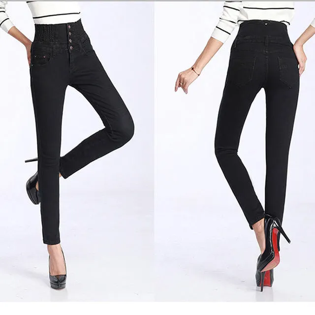 Hot Denim Pants Elastic