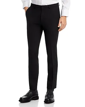 Hugo Boss Mens Regular fit Dress Pants 34 / 30 Black Solid