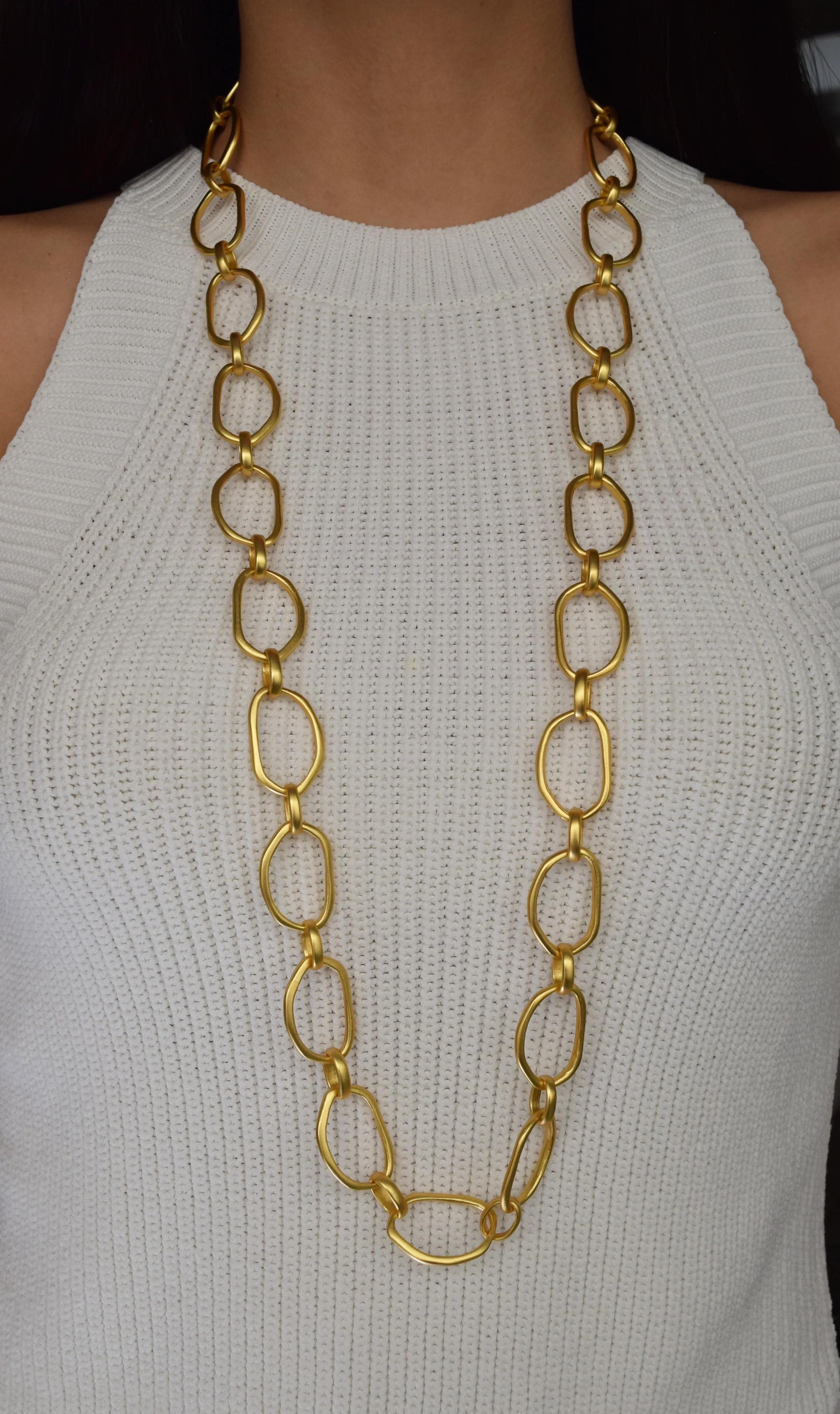 Irregular Link Long Chain