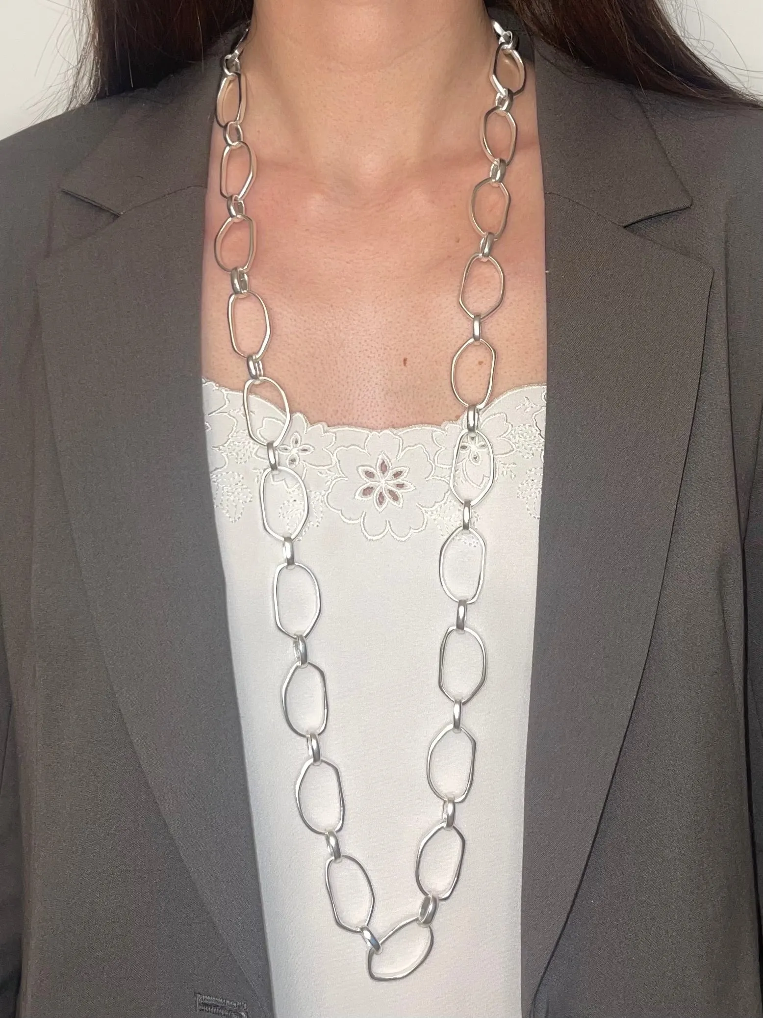 Irregular Link Long Chain