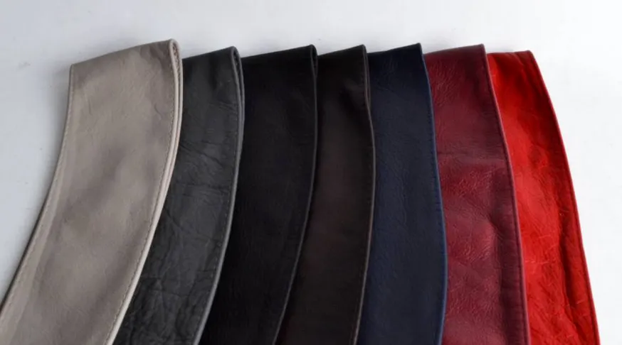 Italian Leather Belt Wrap