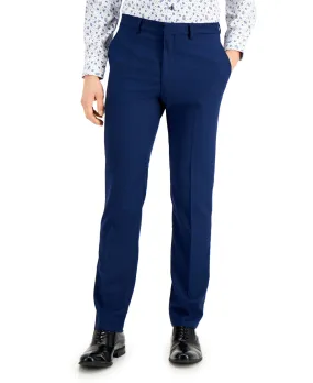Kenneth Cole Reaction Mens Slim fit Dress Pants 30 / 32 Blue