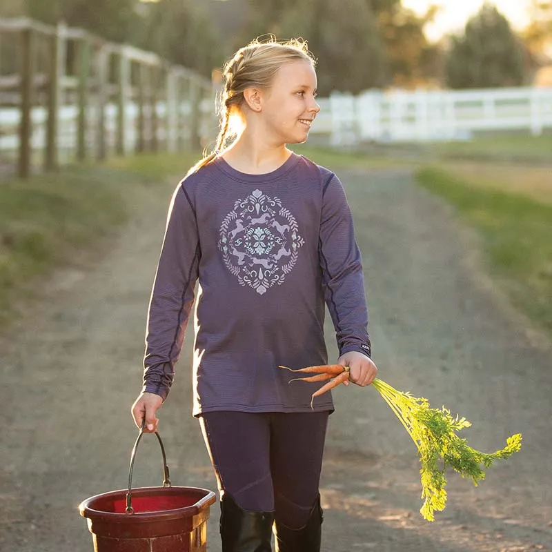 Kids Horsing Around Base Layer