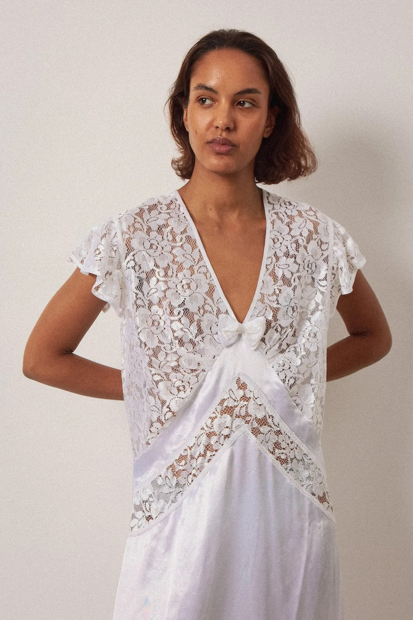 Lace Bow Dress