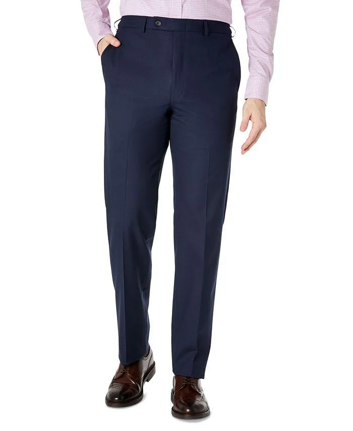 Lauren Ralph Lauren Mens Classic fit Dress Pants 40 / 32 Navy Blue Solid