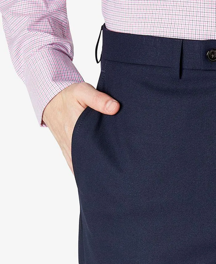 Lauren Ralph Lauren Mens Classic fit Dress Pants 40 / 32 Navy Blue Solid