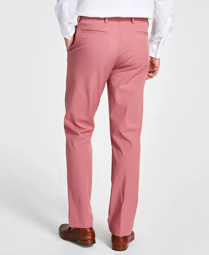 Lauren Ralph Lauren Mens Regular fit Dress Pants 36 / 30 Light Red Solid