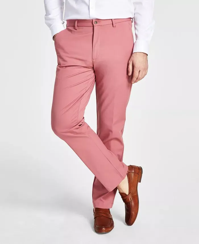 Lauren Ralph Lauren Mens Regular fit Dress Pants 36 / 30 Light Red Solid