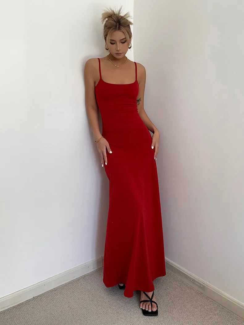 Lindsey Slip Maxi Dress-BESTSELLER