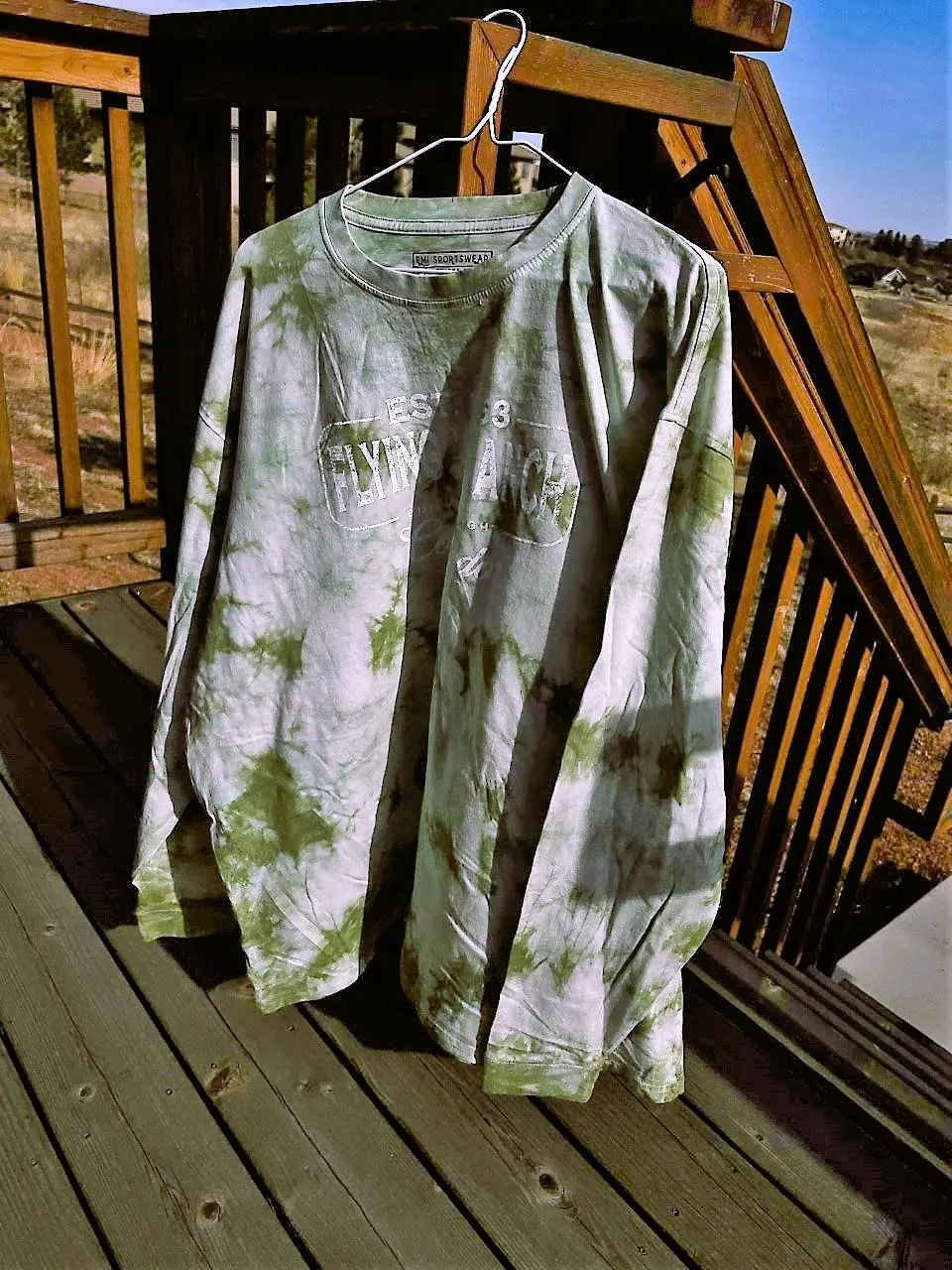 Long Sleeve Tie Dye T-Shirt