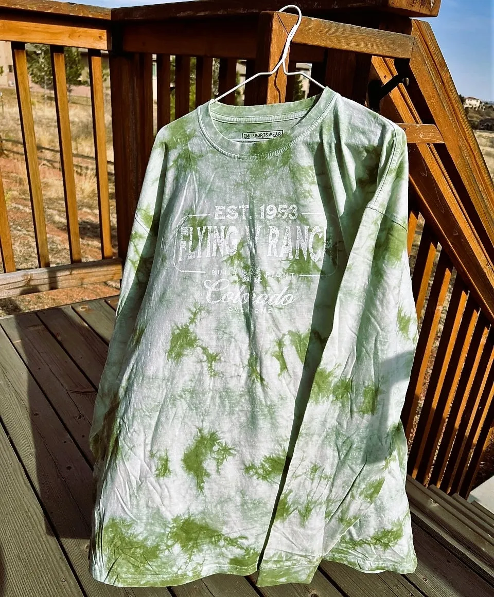 Long Sleeve Tie Dye T-Shirt