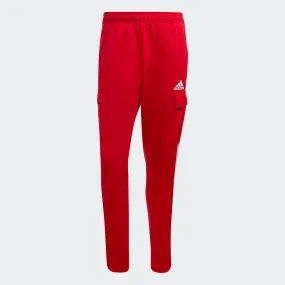 Men's adidas Soccer Tiro Cargo Track Pants Red