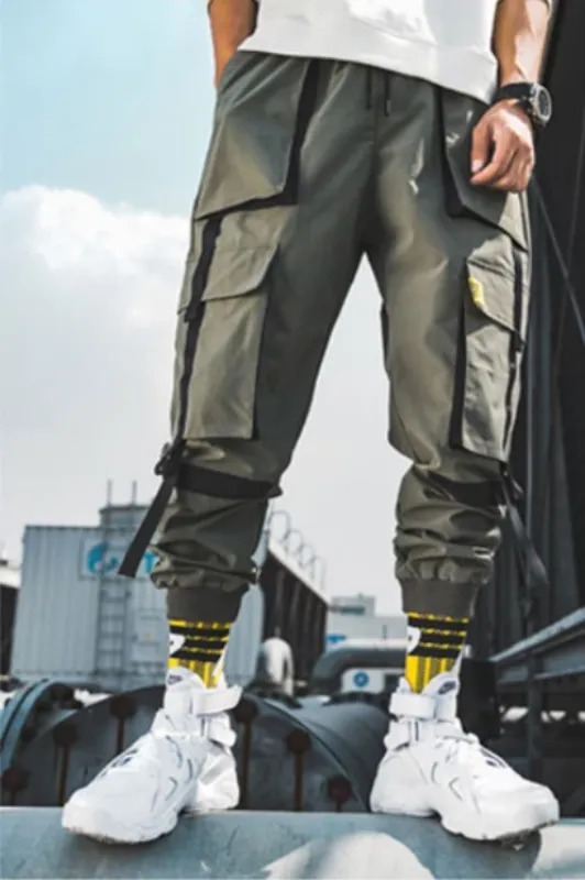 Men's Casual Loose Cargo Pants