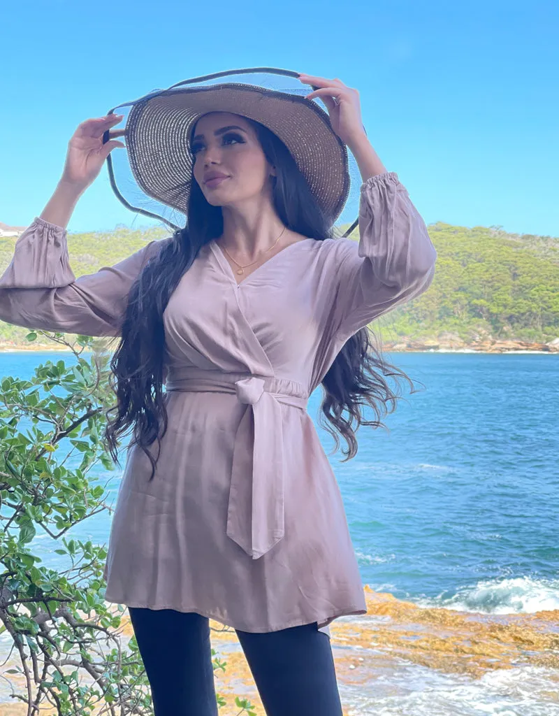 Olethea Wrap Top