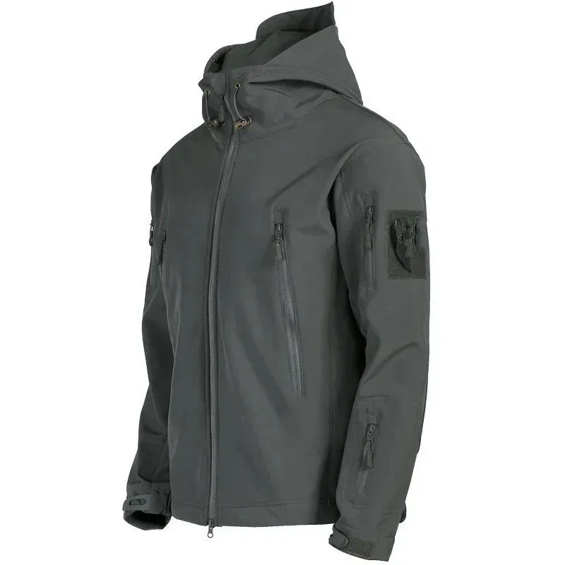 Outdoor Soft Shell Hunting Jacket Set Men