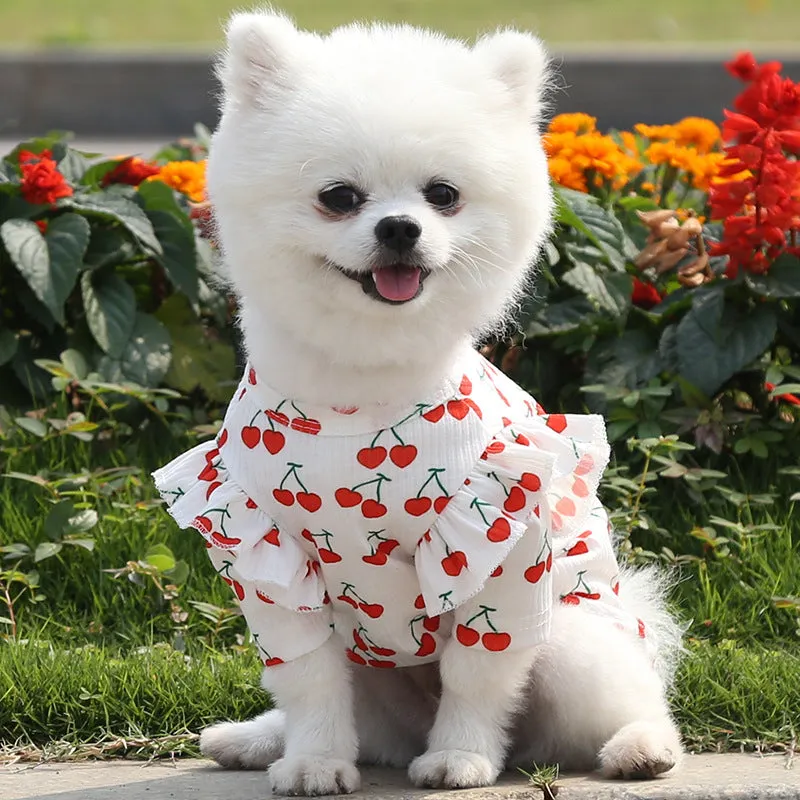 Pet Clothes Dog Bottoming Shirt Coat Clothing Supplies Spring and Autumn