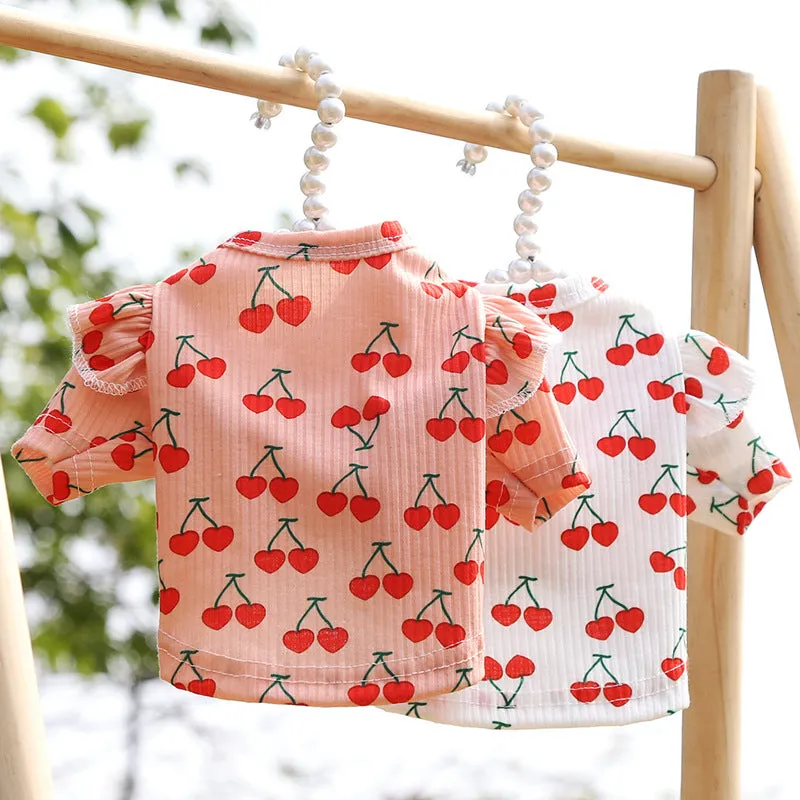 Pet Clothes Dog Bottoming Shirt Coat Clothing Supplies Spring and Autumn