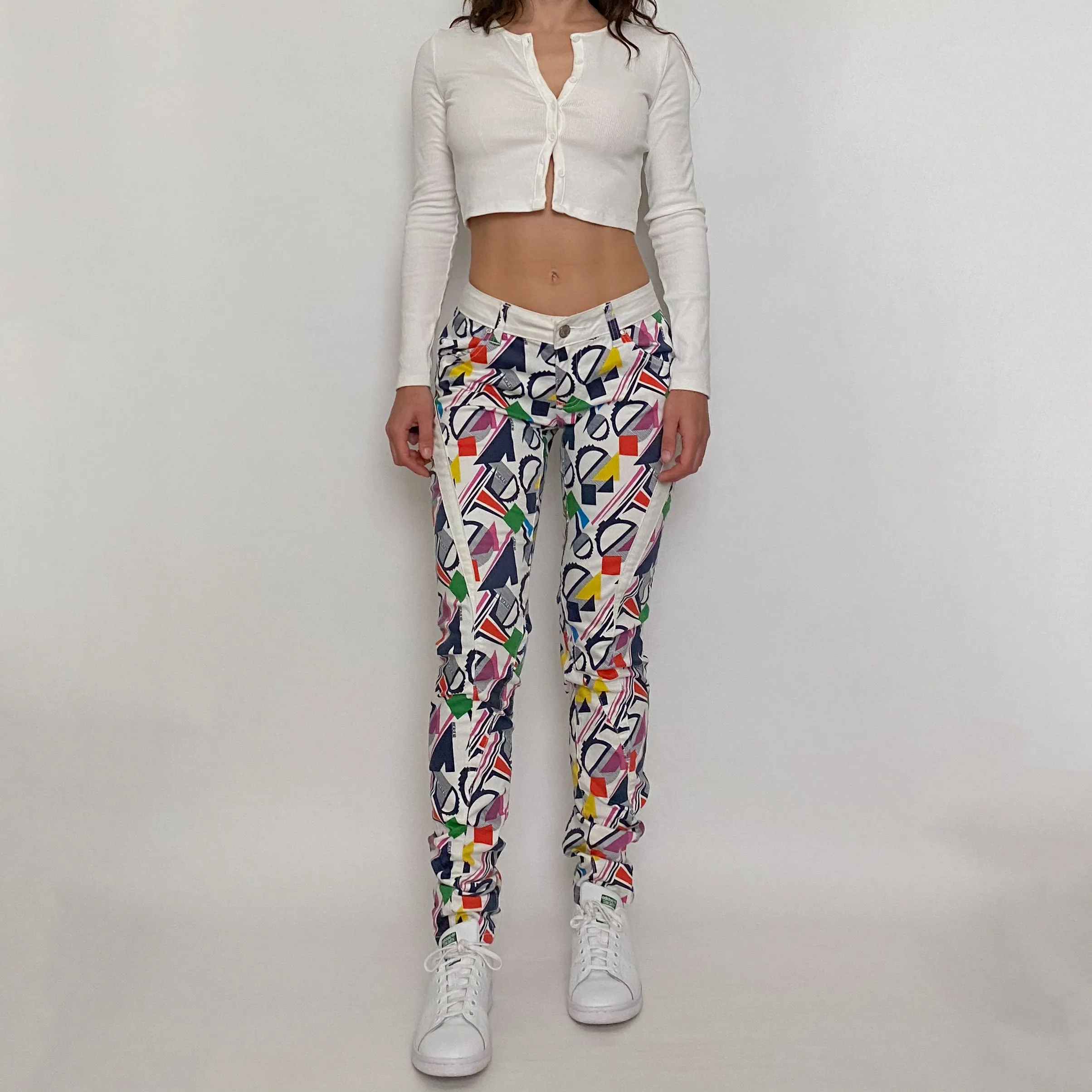 rocawear printed jeans - size 5