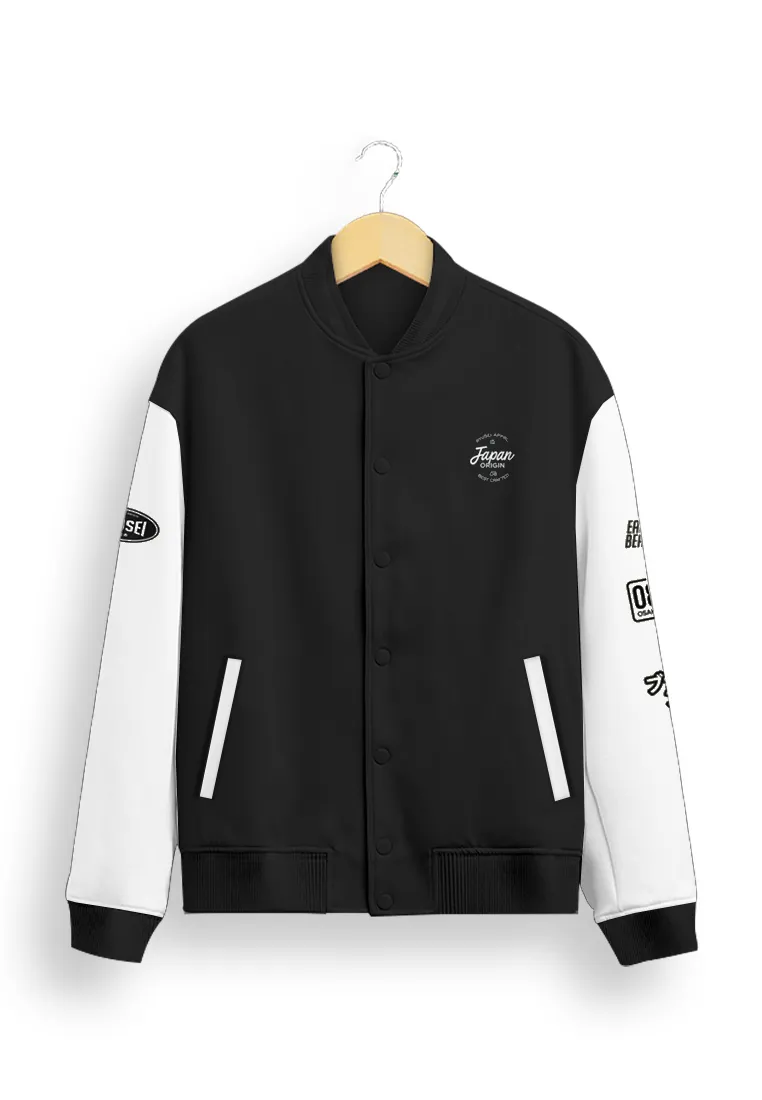 Ryusei Jacket Bomber Origin Black